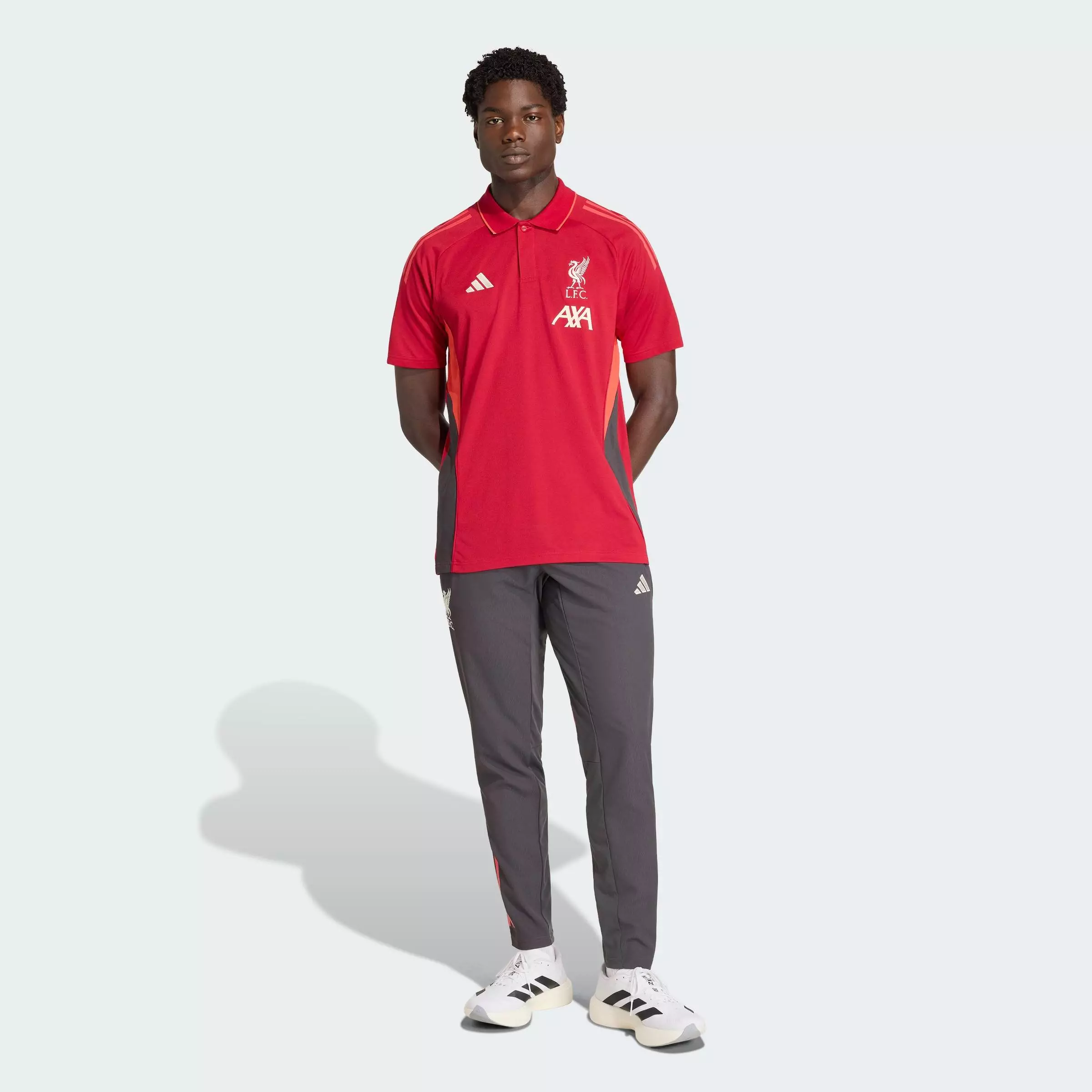Football Liverpool FC Tiro 25 Competition Polo Shirt Men Red KB1453