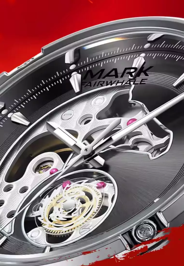 Special Edition HORSE YEAR Automatic Watch, 43mm, Stainless Steel Bracelet