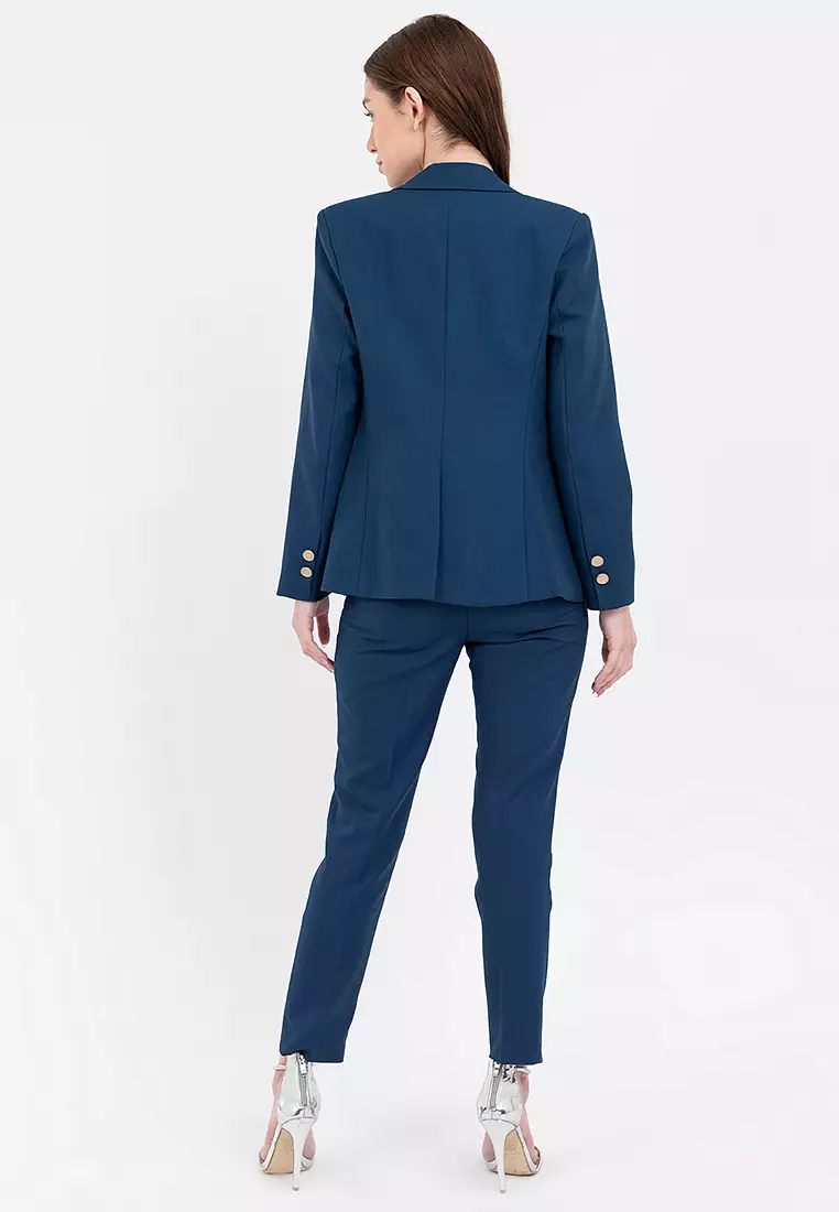 Soft Structured Blazer with Pants