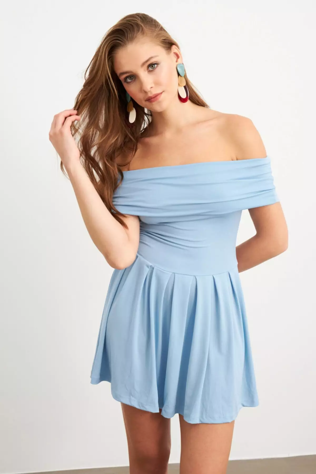 Madonna Collar Mini Dress