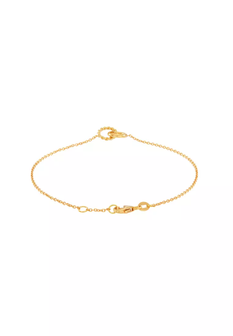 HABIB 750/18K Yellow Gold Bracelet 260-BR LG05