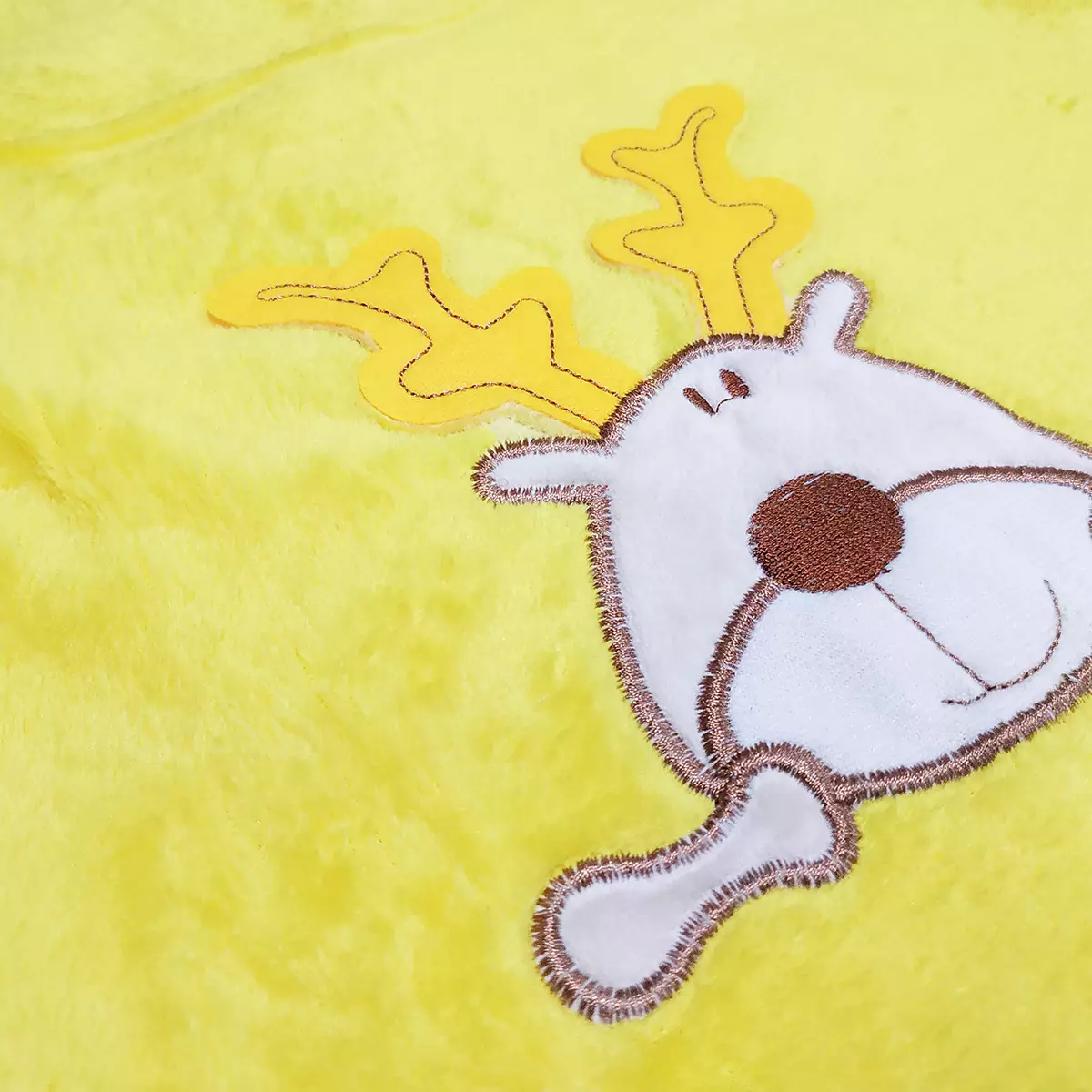 Wakakids Selimut Bayi Fleece Bulu Halus Baby Blanket Venrc Kuning