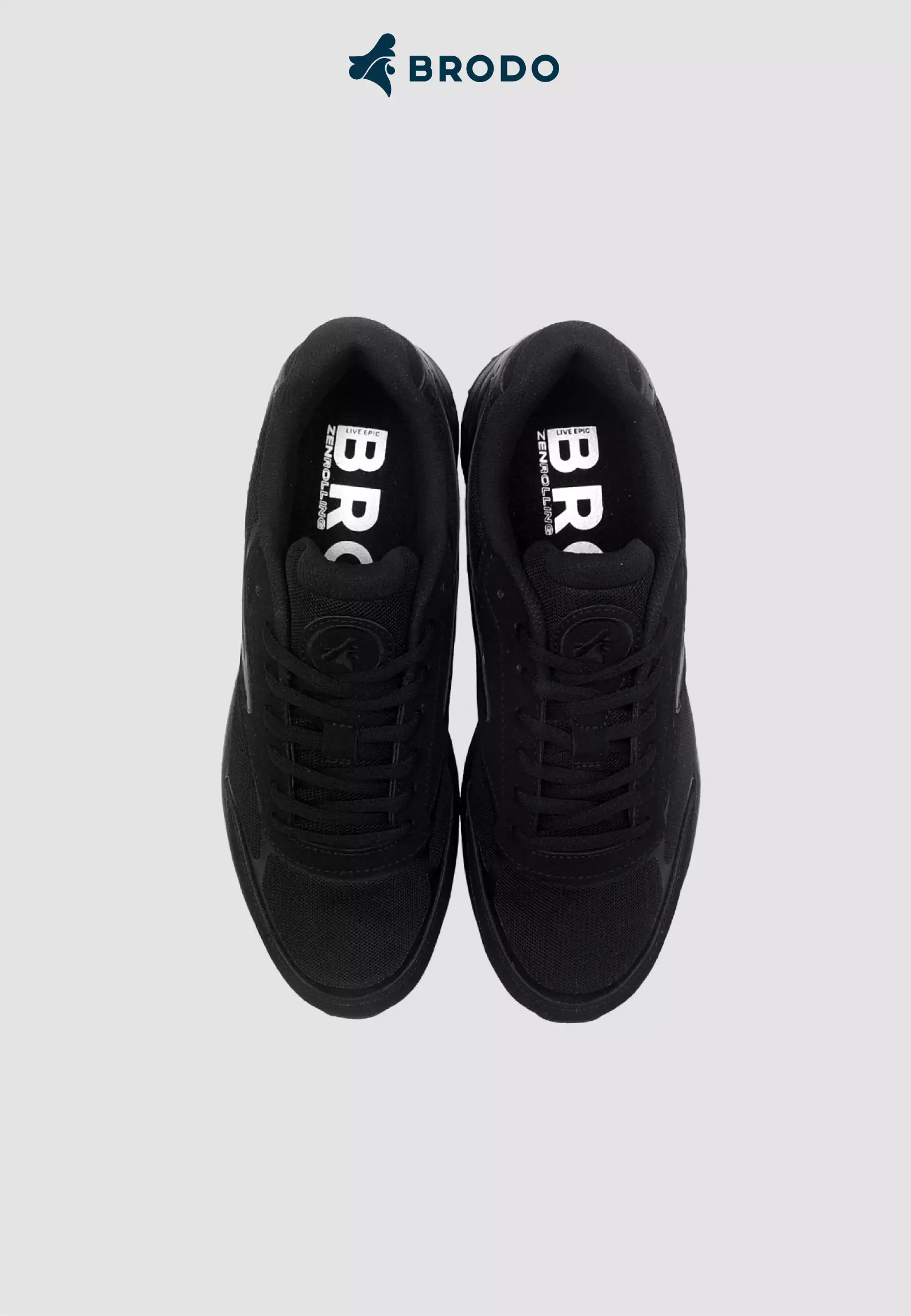 BRODO - Sneakers Ace Nova Full Black