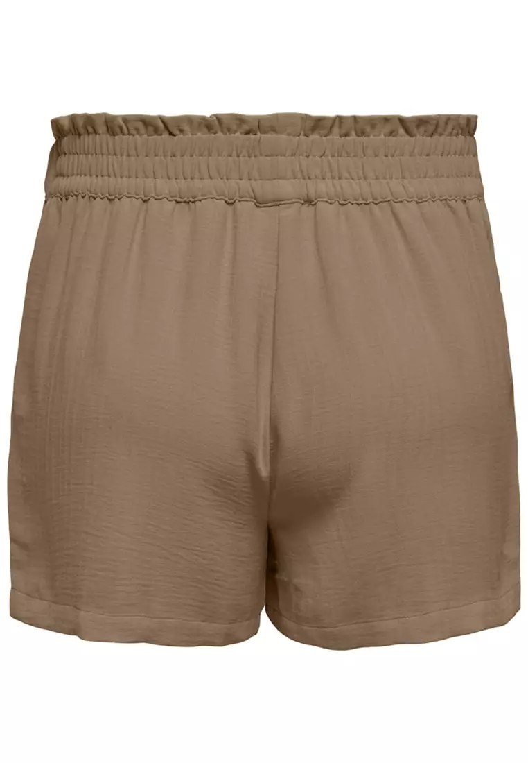 Miami High Waist Belt Shorts