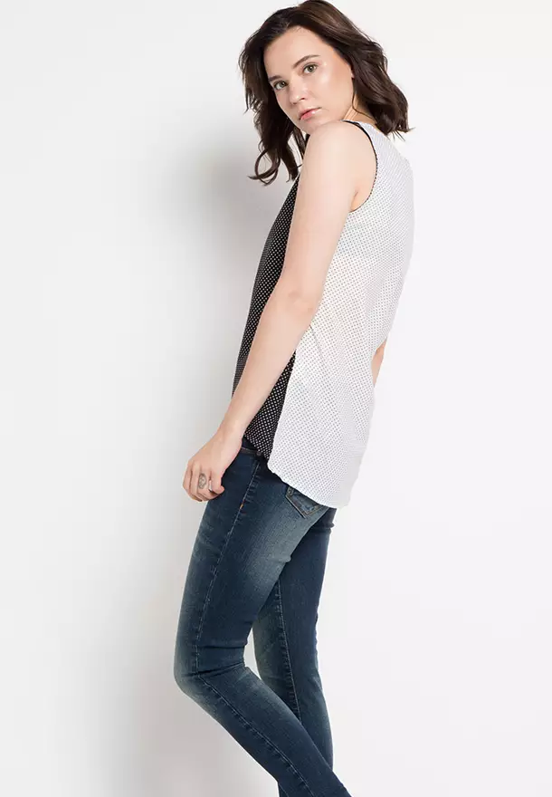 Sophistix Rizane Blouse In Black White