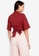 Origin by Zalora red Wrap Top made from TENCEL™ 5A1AFAAB690A37GS_2