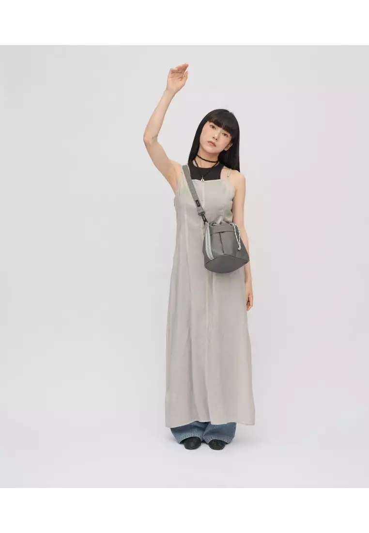 Plain-me 防潑水桶包 - 灰色