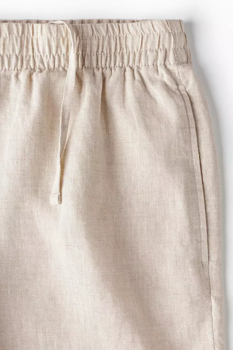 Relaxed Fit Linen shorts