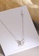 ZITIQUE silver Women's Diamond Embedded Planet & Hollowed Star Necklace - Silver 3CF32AC3ADF8B1GS_2