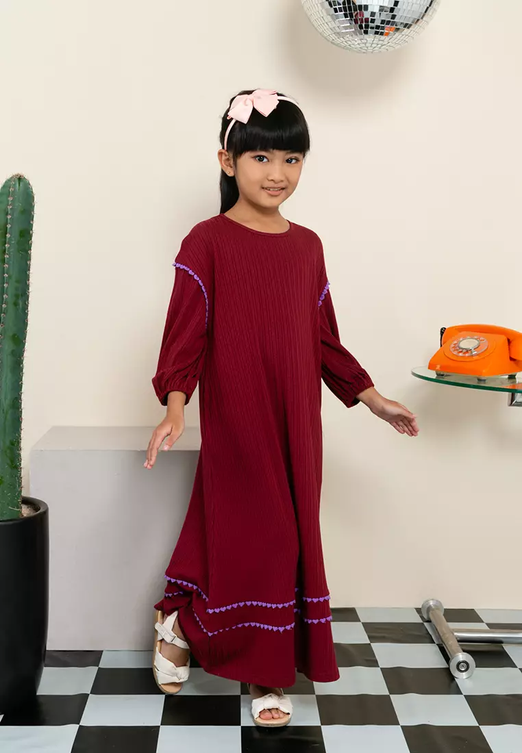 Cotton Knit Melati Kids Dress