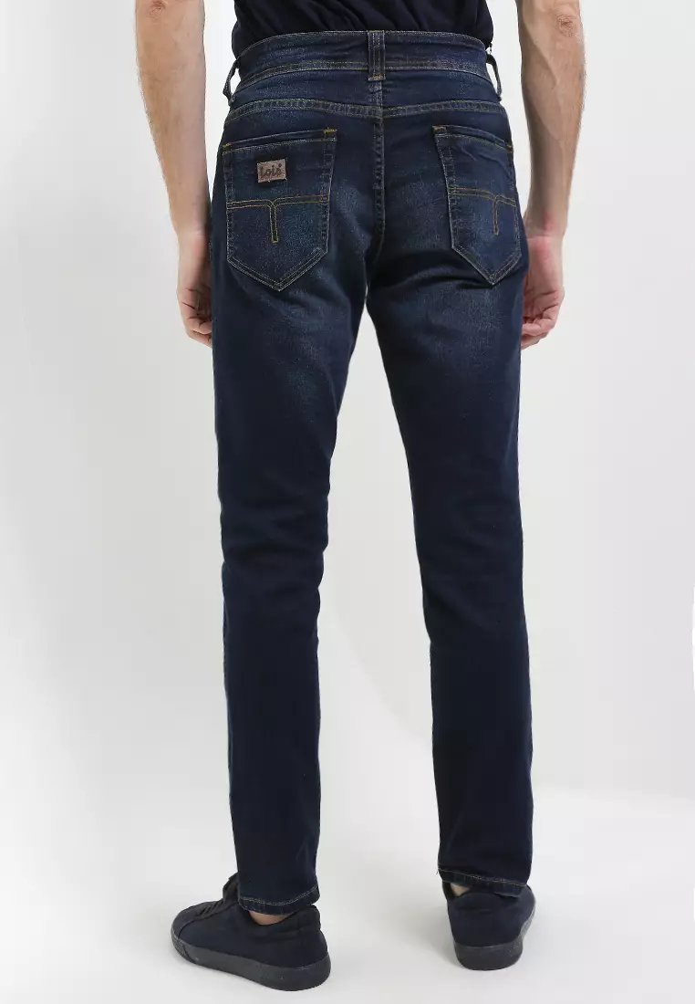 Fashion Slim Stretch Fit Denim Pants SLS487C