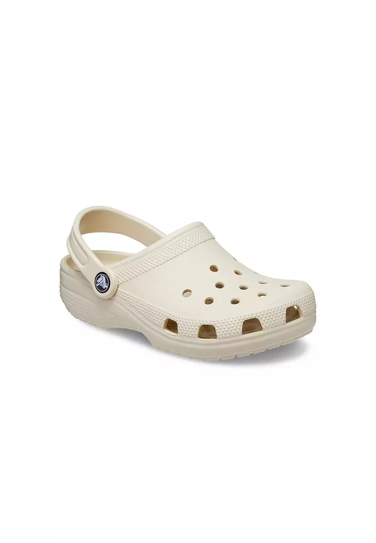 Discount on Crocs  shoes - SKU: Kids Classic Clog In Bone