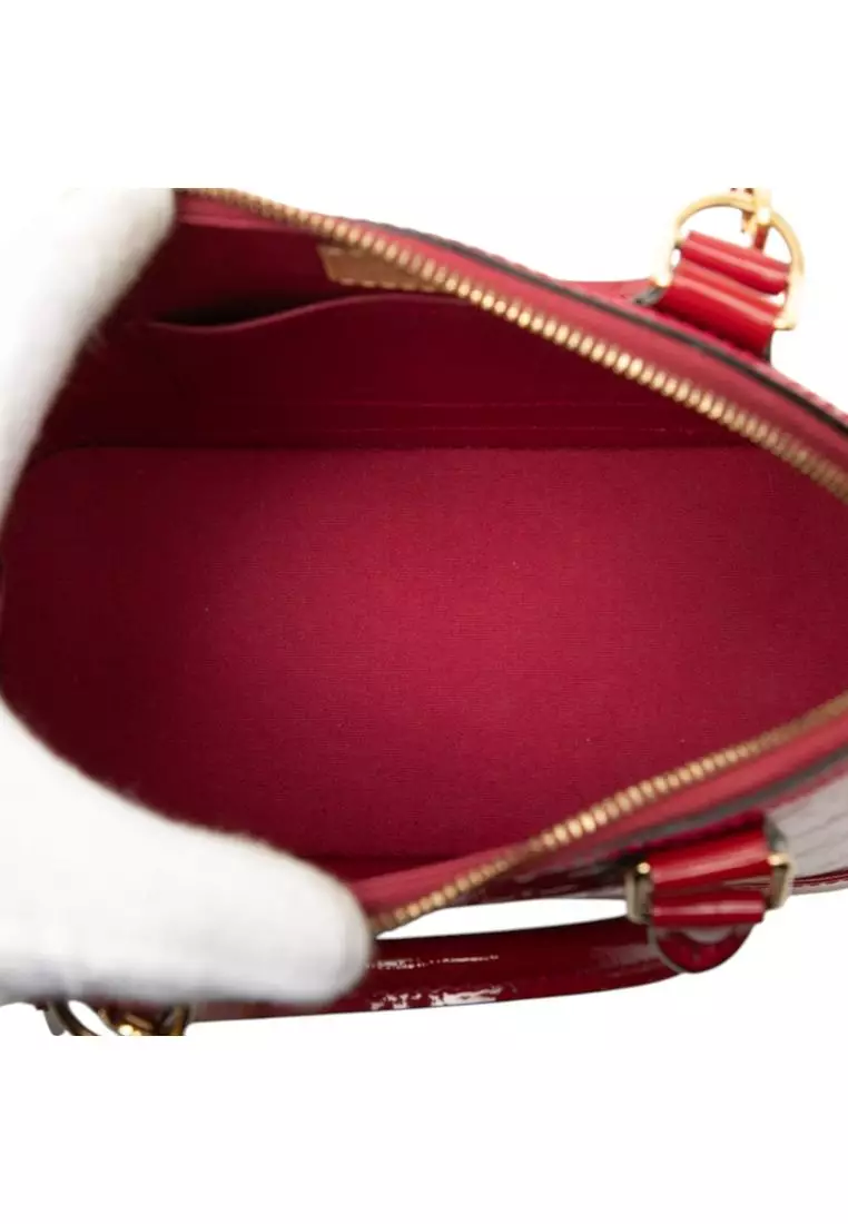 Pre-Loved Louis Vuitton Monogram Vernis Alma Bb
