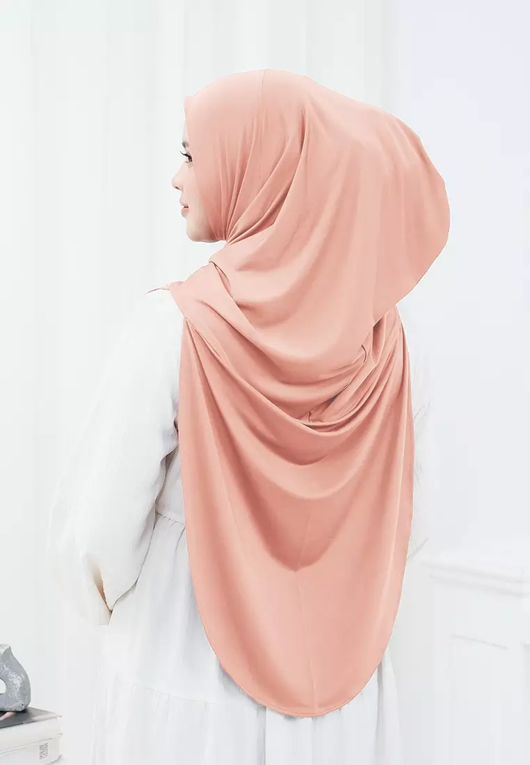 HIJAB INSTAN NAIMA - PEACH