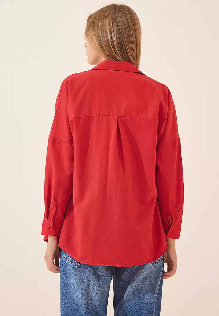 Long Sleeves Oversized Shirt