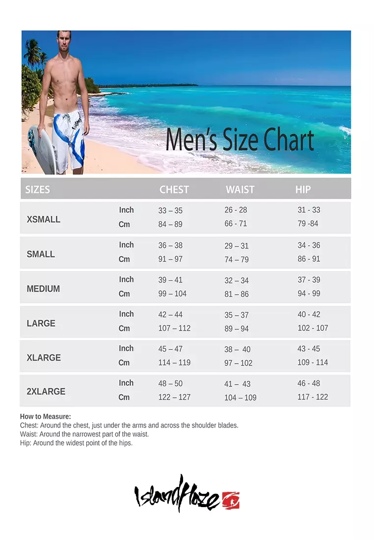 Tidal Treasure  Long Sleeved Rashguard with UPF 50+ Swimwear for Men