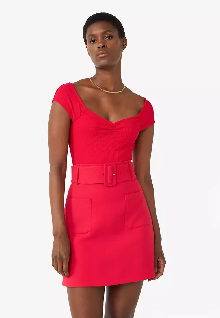 Sweetheart Neck Bodysuit