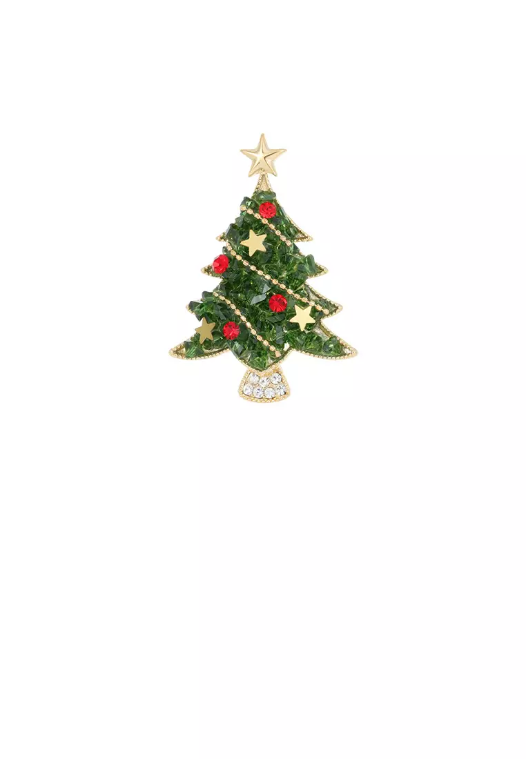 Christmas brooch top