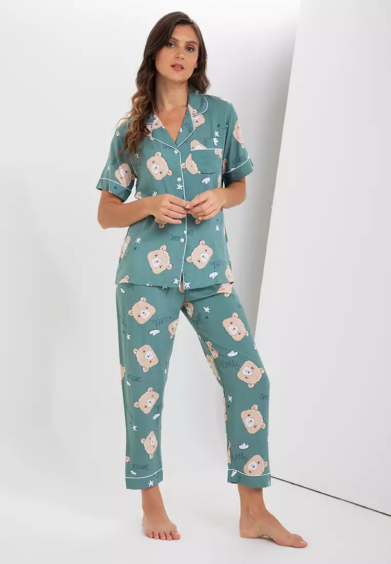 Cotton Shortsleeve Pajama