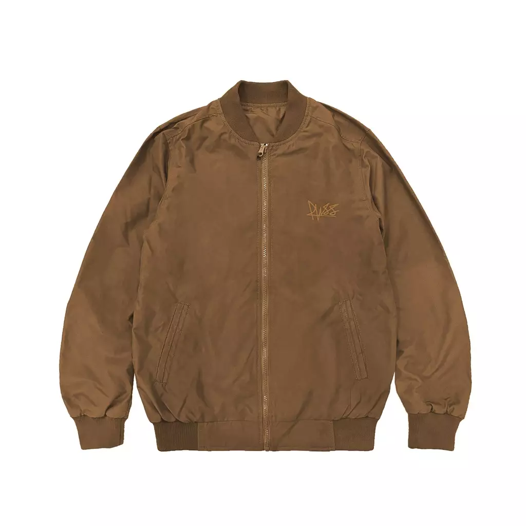 Jual Russ & Co Russ Jacket Bomber Harrington Pria Symbiote Camel ( Up ...