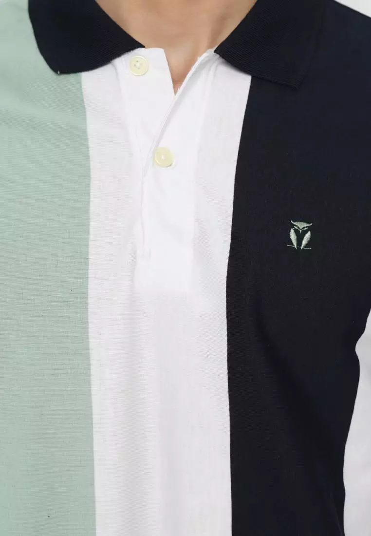 MATSUDA Kaos Polo Pria Katun Baju Cowok Kerah Kurobe