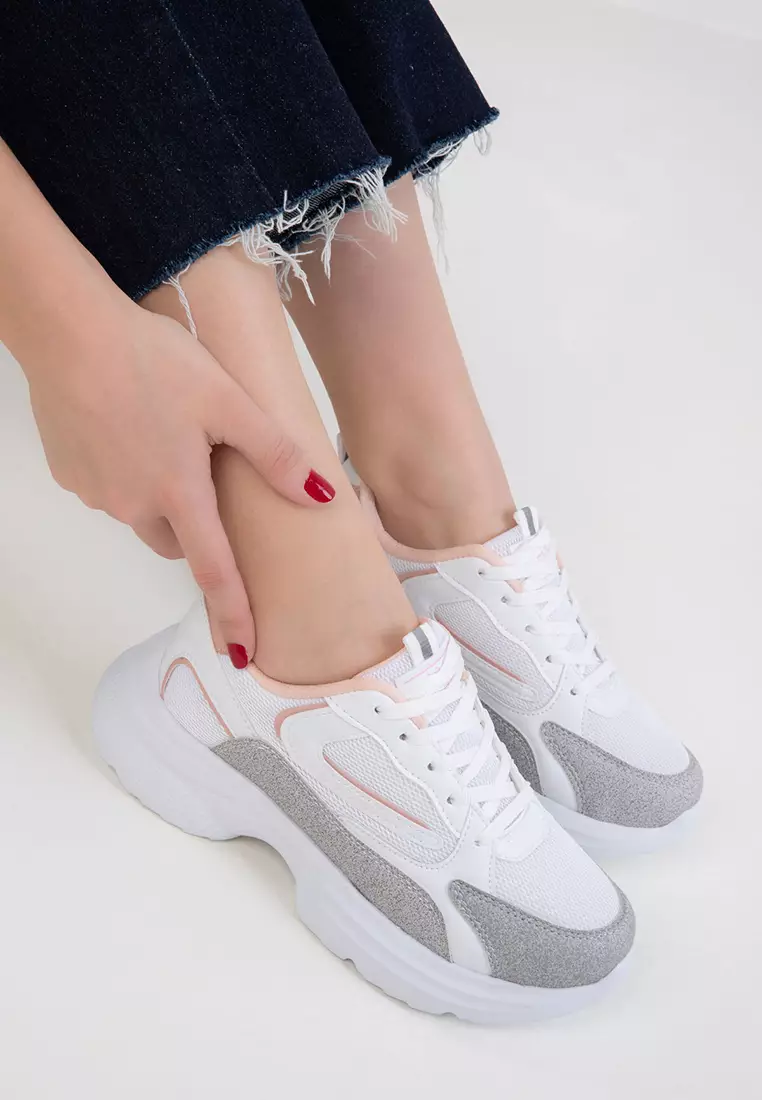 White-Ice-Powder-Y Women's Sneaker 18802