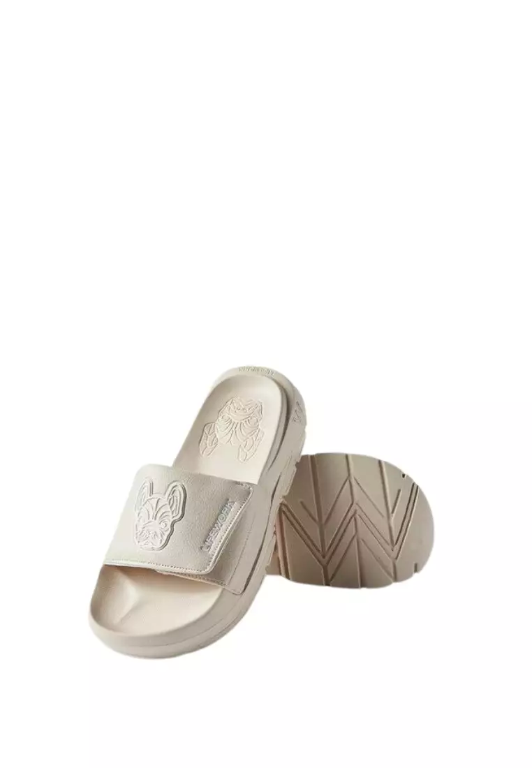 Spacerun Velcro Slides - Sand