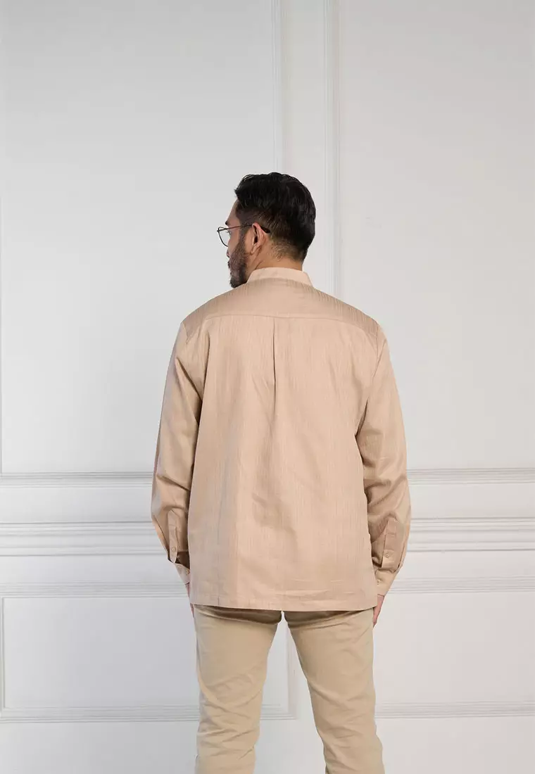 Kami Yudha Long Sleeve Koko Sand