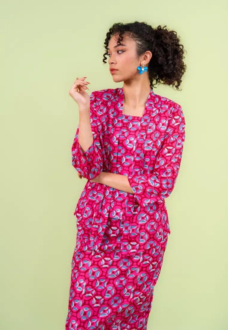 Bayu Somerset Agnes Kotabaru Kebaya - Blushia Pink