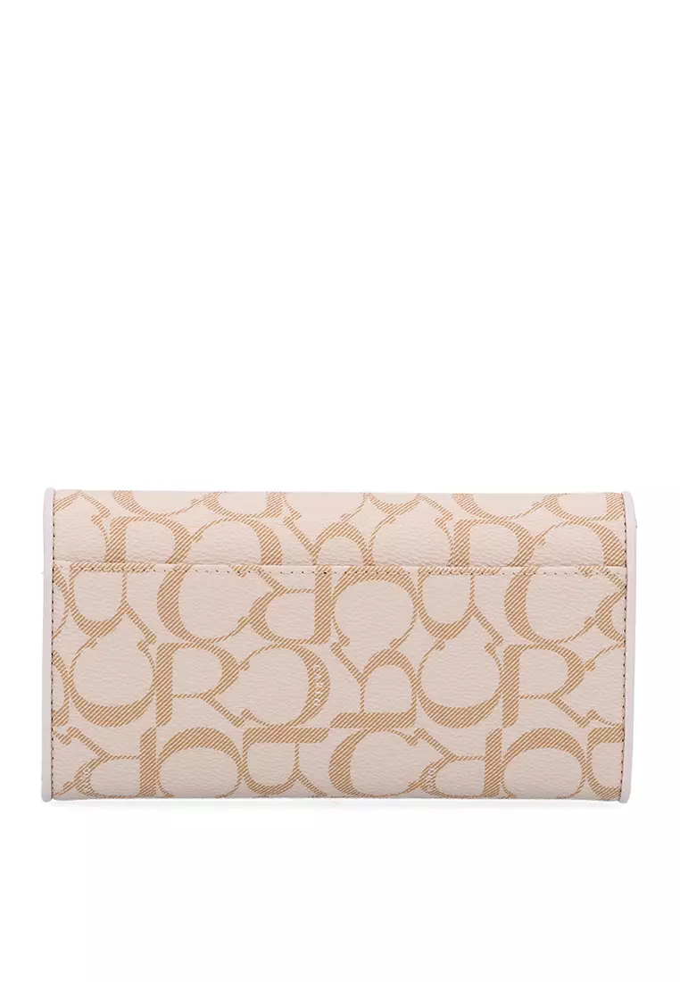 Medium Beige Carlo GEO 2-Fold Wallet