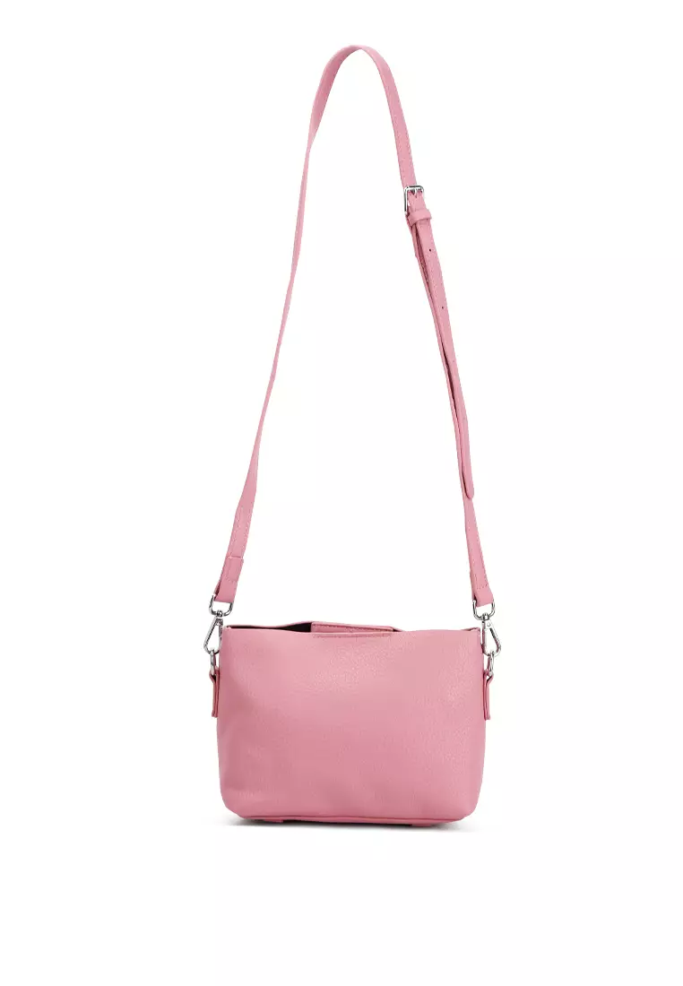 Cable Cord Strap Mini Bag In Rose