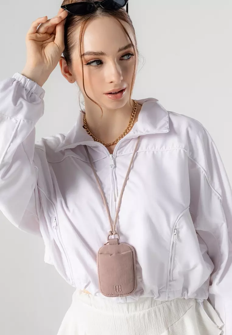 Poofah Lanyard Pouch - Blush