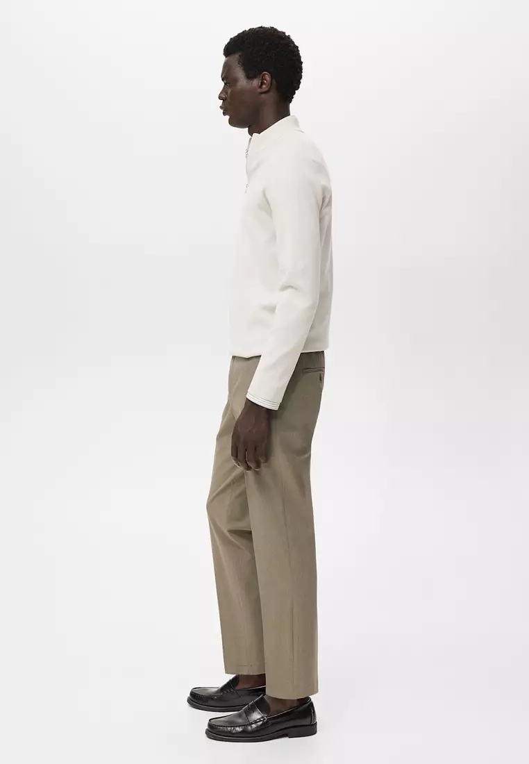 Bologna Slim-Fit Comfort-Stretch Trousers