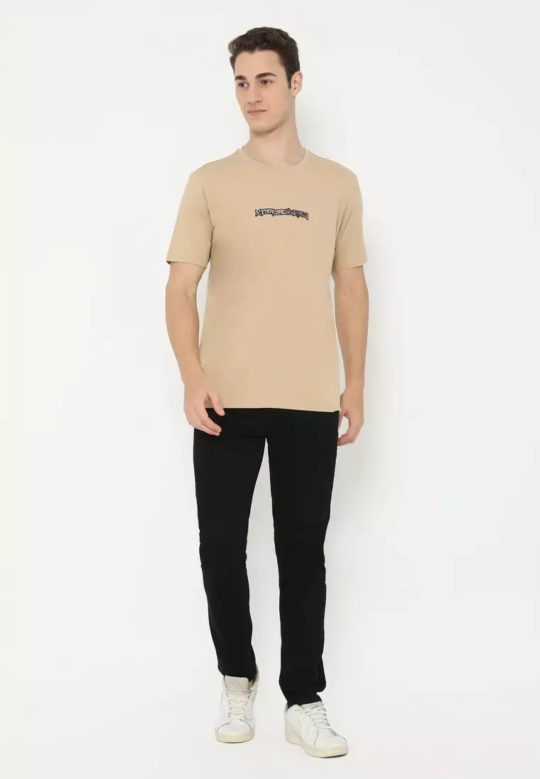 XTRAORDINARY T-Shirt Cotton Spandex Pria 48063