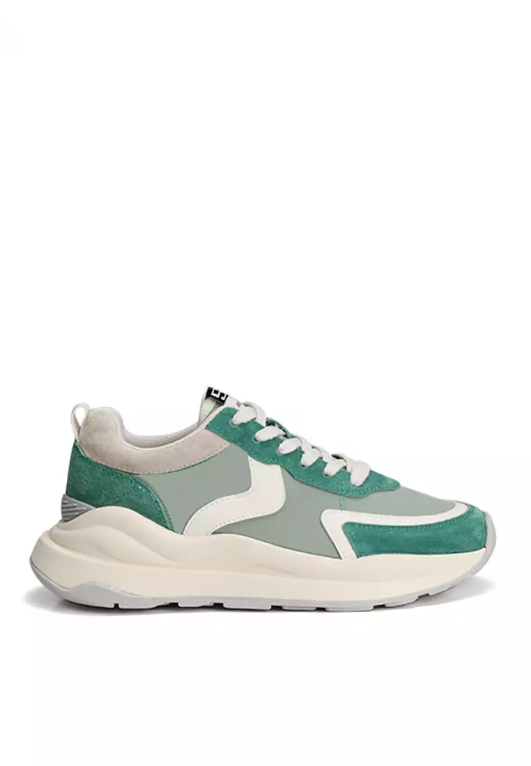 Discount on Twenty Eight Shoes  shoes - SKU: VANSA Synthetic Suede And Microfiber Leather Platform Sneakers  VPW-T27540