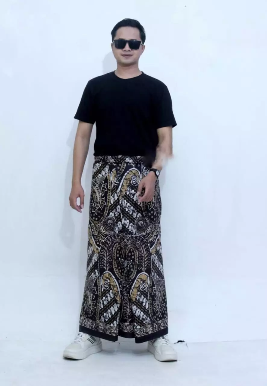 Sarung Batik Prakis Kuning Premium MR
