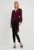FORCAST purple FORCAST Kimora Wrap Blouse 826D0AA82E7C23GS_2