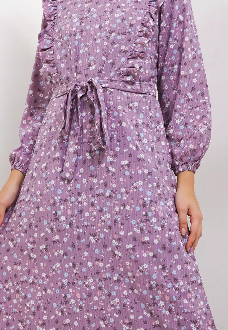 Gamis Batik Kembang 7