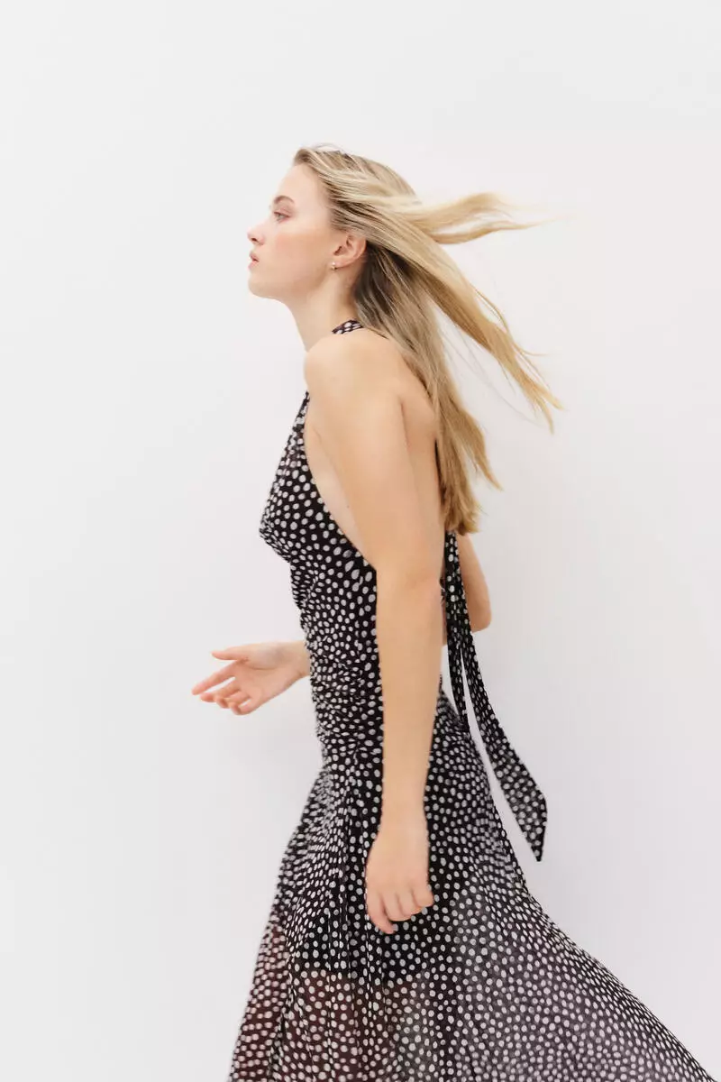 Halterneck dress