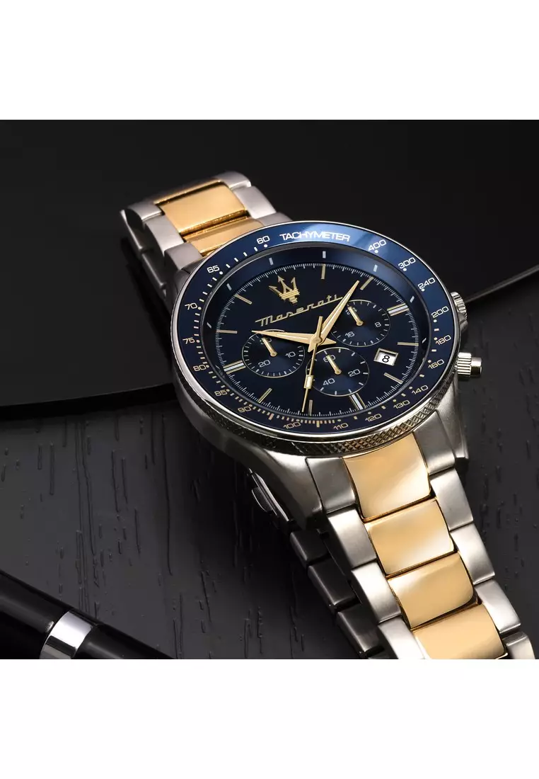 【Online Exclusive】Maserati 44mm Men's Chronograph Quartz Watch R8873640017