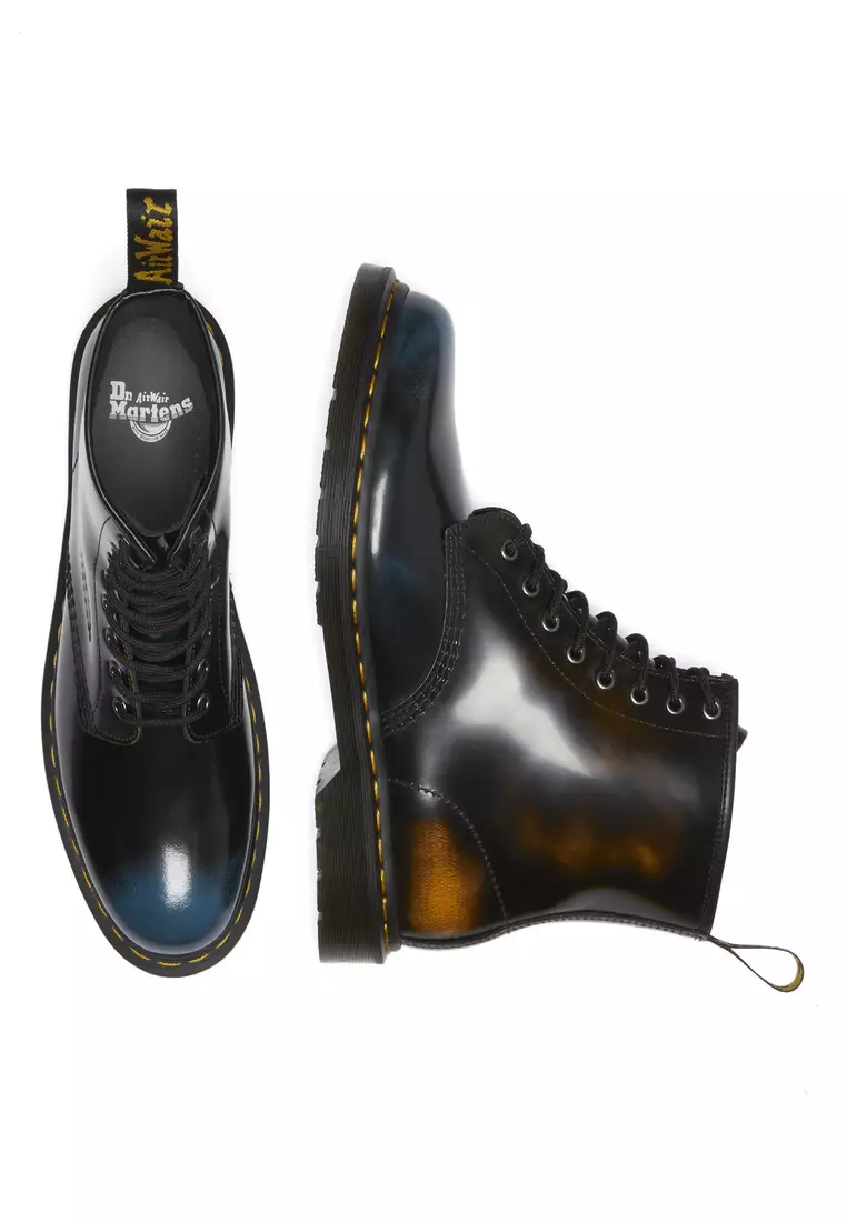 1460 brush off leather ankle boots