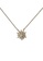 ZITIQUE gold Women's Shiny Diamond Embedded Six-pointed Star Necklace - Gold 62BB2ACE96D469GS_1