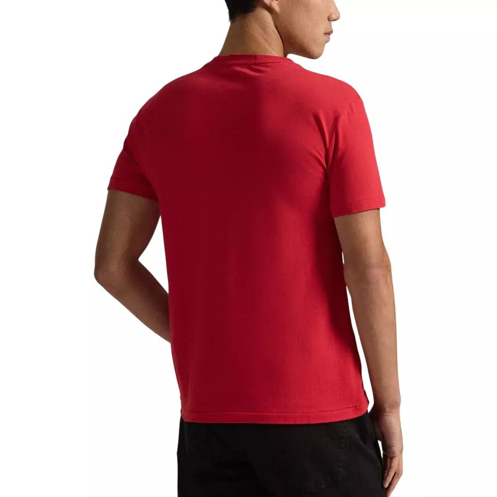 Polo Bear Horse Cotton T-Shirt Red