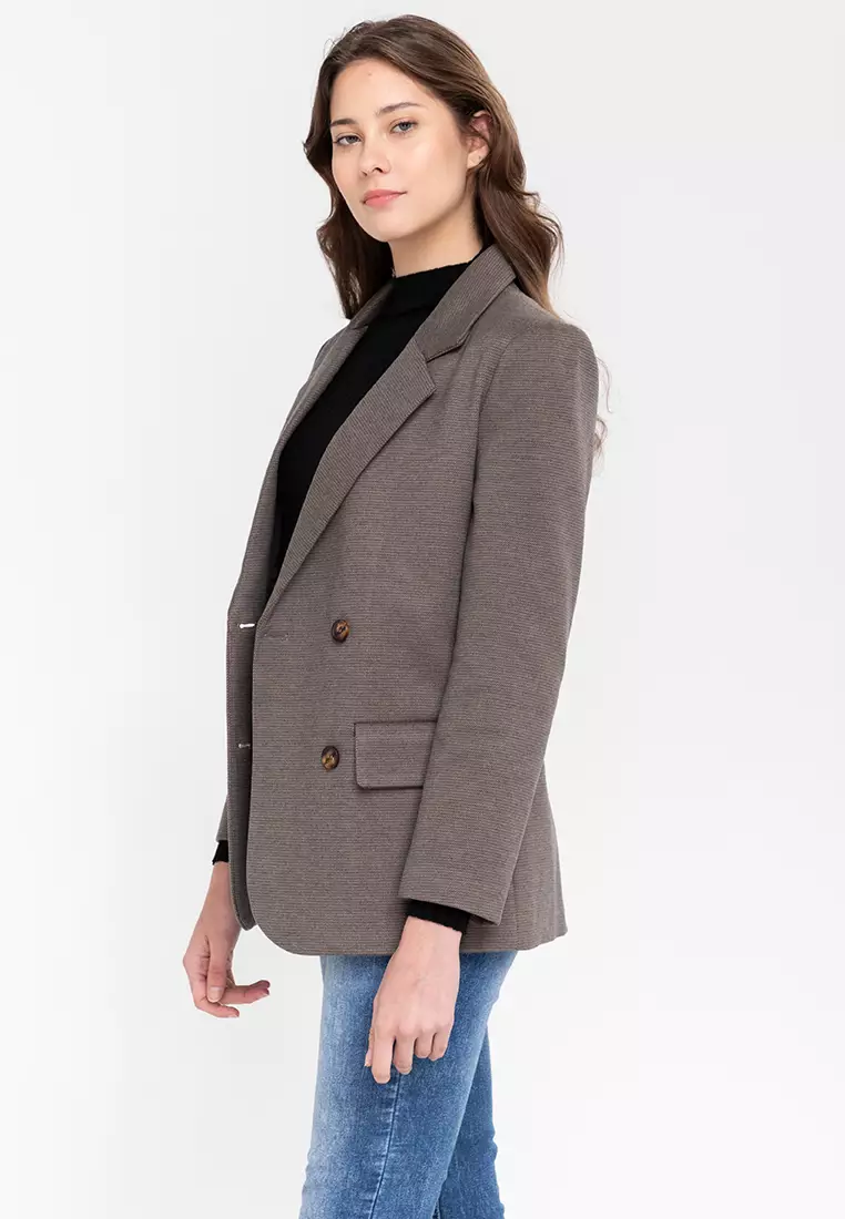 Wool Blend Peacoat