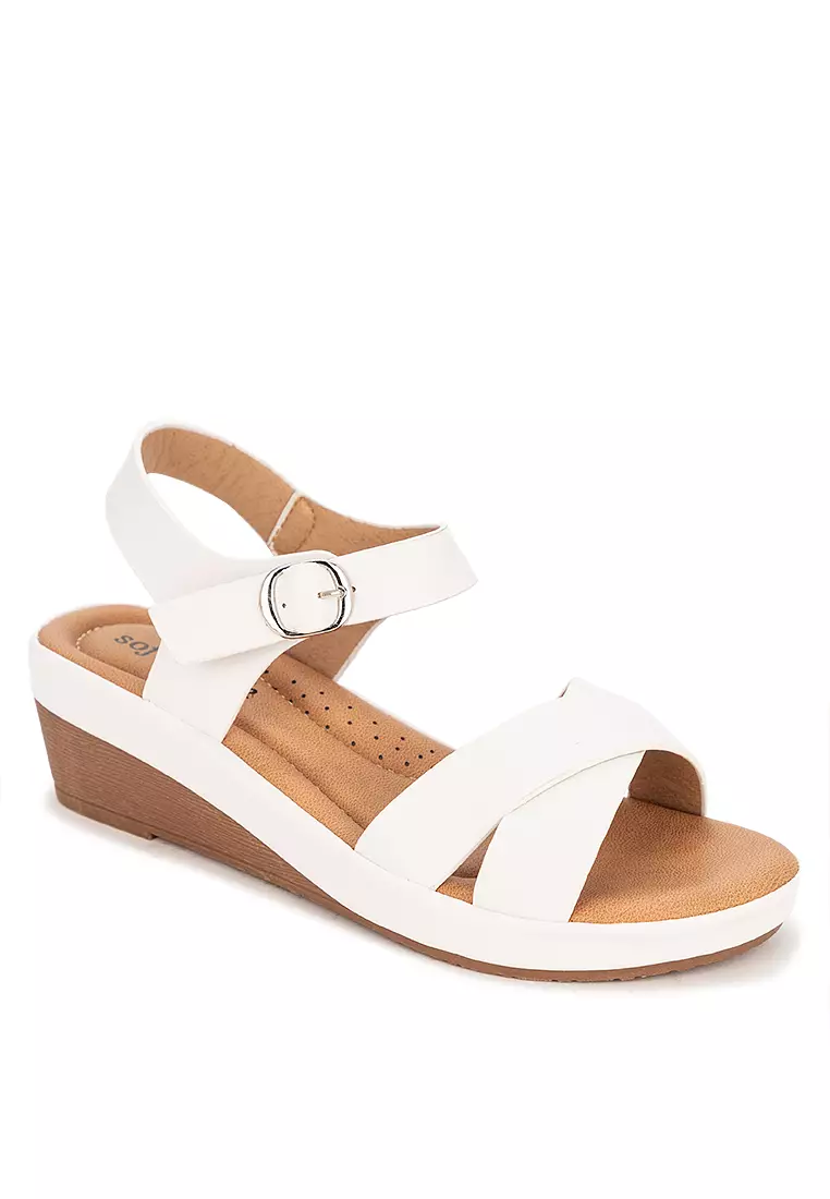 Discount on Unlisted  shoes - SKU: Evie 3 Wedge Sandals