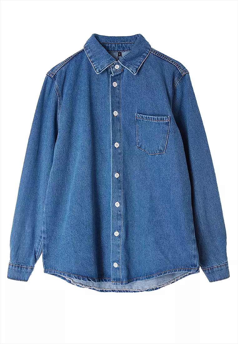 Trendyol Denim Overshirt 2025 | Buy Trendyol Online | ZALORA
