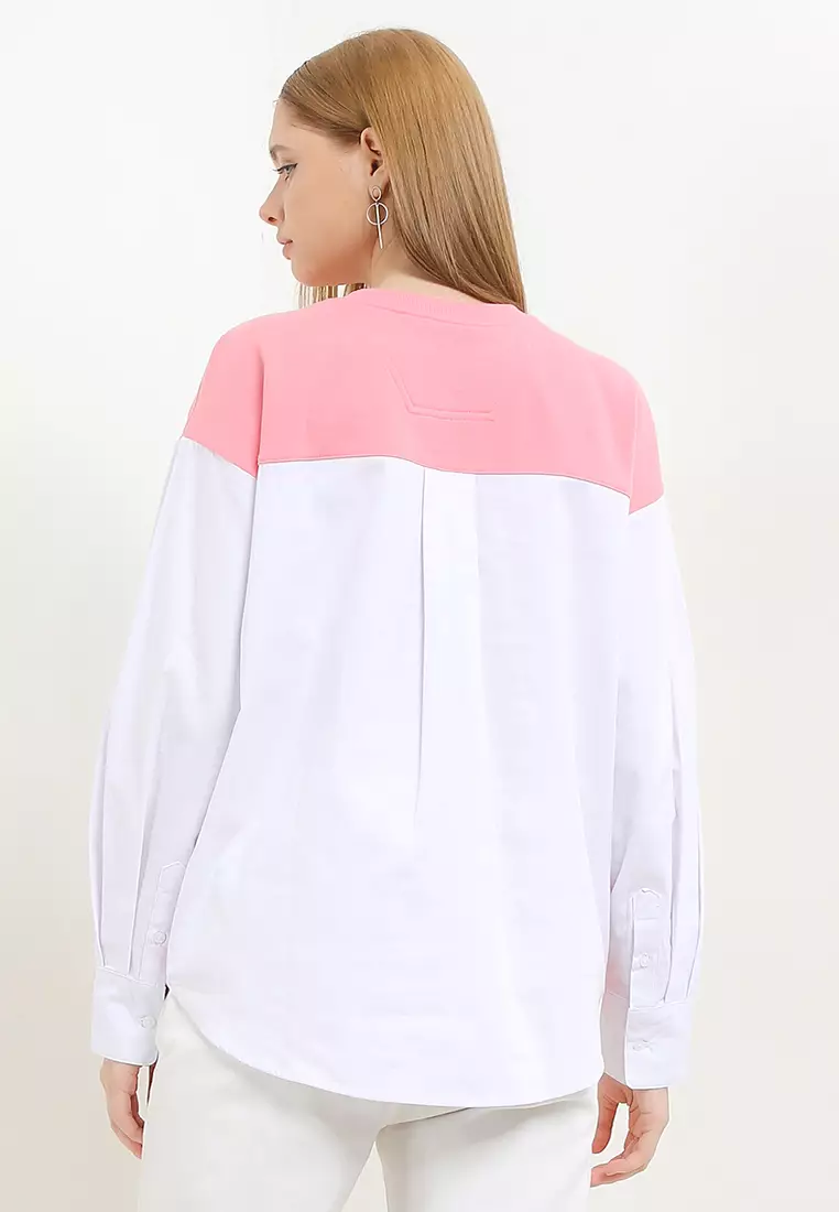 Norine Combination Pullover