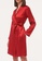 La Perla red La Perla women's nightdress silk long sleeved Nightgown morning gown 8145FAA325B592GS_2