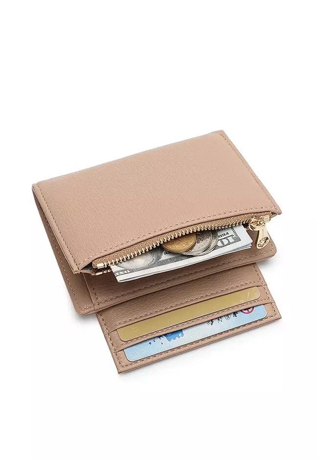 Women's 2 in 1 Purse/Wallet With Coin Compartment - Brown