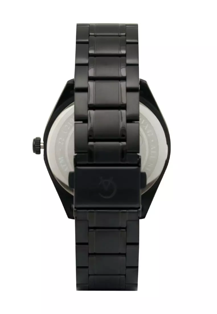 Alexandre Christie Jam Tangan Pria - Black - Stainless Steel - 8681 MDBIPBA